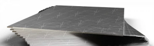 Лист нержавеющий 0,8 AISI 430 ASTM A240/ A240M 1,25х2,5м ВА PVC (хк зеркальный в пленке)